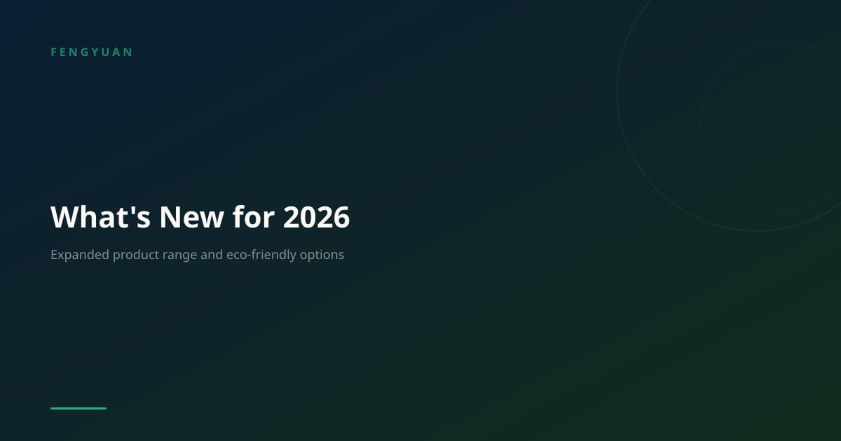 What's New for 2026: Expanded Product Range