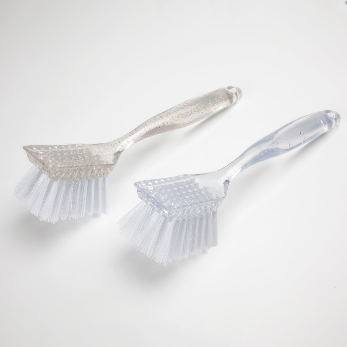 Transparent Dish Cleaning Brush & Kitchen Cleaning Brush